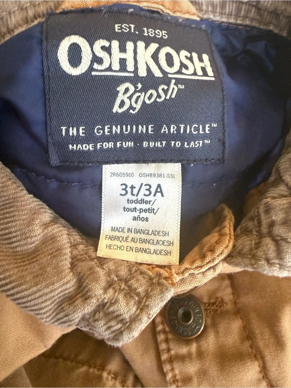 OshKosh Bgosh toddler boys